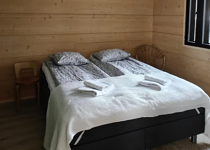 New Modern Log Вилла Akasjoensuu